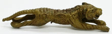 Load image into Gallery viewer, Miniature Amulet Tiger leape Brass Talisman Love Charm Magic Thai Pendant