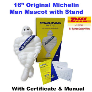 16" Michelin Man Mascot doll Bibendum Truck Tire Real 100%