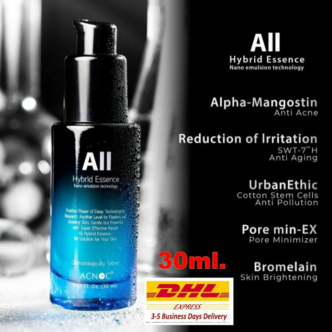 Acnoc All Hybrid Essence Anti Aging Wrinkle Tighten Skin Dark Nano Emulsion 30ml