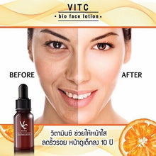 Load image into Gallery viewer, 3x10ml VC Vit C Bio Face Serum Build Collagen Radiant Aura Skin Reduce Freckles