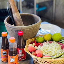 Load image into Gallery viewer, 3x Zab Mike Pla Ra Som Tum Fish Sauce Thai Lao Esan Chili Plaste Spicy Seasoning