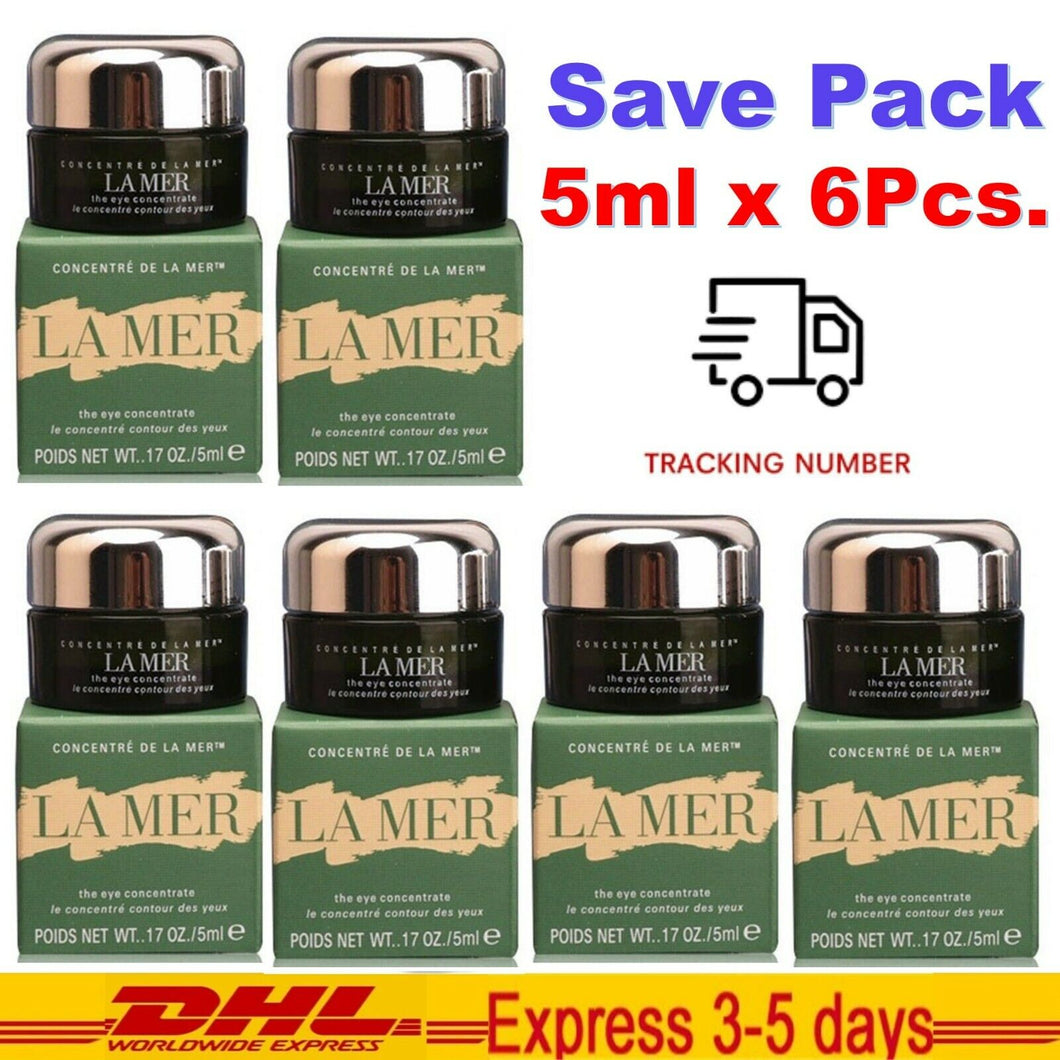 6x La Mer the Eye Concentrate Eye Cream 5ml