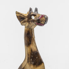Load image into Gallery viewer, Carved Giraffes Set Wood Hand Crafted Statue Figurine Gift (Set of 3)