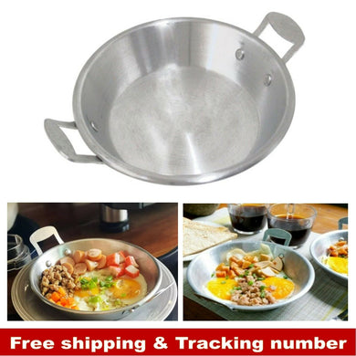 Egg Frying Pan Thai Street Food Small Fry Khai Krata Thai Breakfast Aluminum