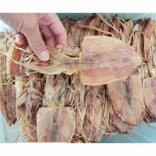 Load image into Gallery viewer, 1000g x Dried Whole Medium Squid Thai Seafood Clean Fresh Snack 4in