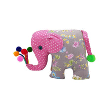 Load image into Gallery viewer, Cute Elephant Mini Doll Keyring Charm Animal Keyring Souvenir toy gift decor