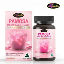 Load image into Gallery viewer, Auswelllife PAMOSA Menopause Relief Dietary Supplement Women Balance 60 Capsules