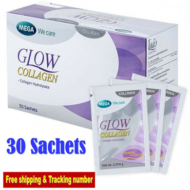 30x Glow Collagen Mega We Care Reduce Wrinkles Freckles Dark Spots Skin Radiance