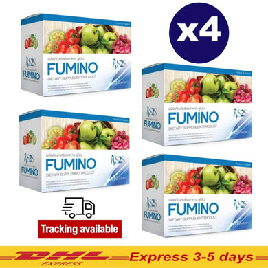 4x Fumino Detox Fiber Drink Reduce Belly Weight Slim Nourish Skin Natural S2S