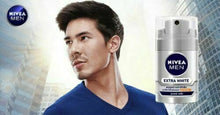 Load image into Gallery viewer, 5X NIVEA MEN Extra White Skin Whitening Super Serum Best Face Moisturizer SPF50