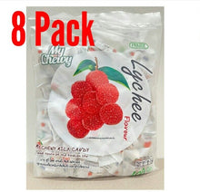 Load image into Gallery viewer, 8 Pack Lychee Flavour Milk Sweet Candy Delicious Enjoy Fruity Flavor Smell 360g