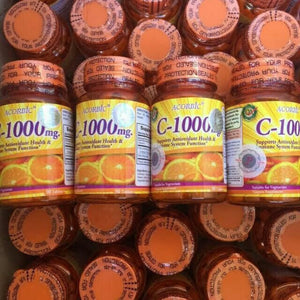 3x Authentic ACORBIC Vitamin C 1000mg Antioxidant Immune Health Vegetarian