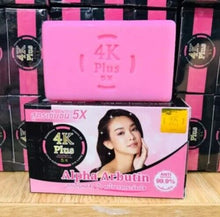 Load image into Gallery viewer, 6x 4K Plus 5X Alpha Arbutin Facial Soap Vitamin B3 Nourish Skin Care