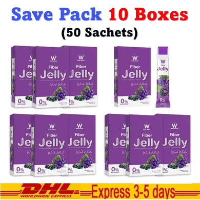 10x W Fiber Jelly Wink White Concentrated Dietary Natural Extracts Healthy Skin