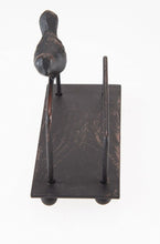 Load image into Gallery viewer, Metal Shop Business Card Holder Rustic Vintage Design Desk Stand Display Office