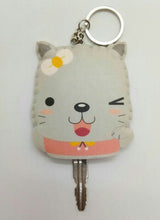 Load image into Gallery viewer, Kitten Funny Cute Keyring Keychain Foam Canvas Sew margine Fridge Collectible