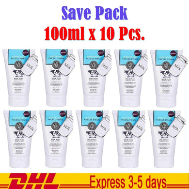 10x SCENTIO Milk Plus Beauty Buffet Facial Foam Q10 Cleanser Radiance 100ml