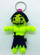 Load image into Gallery viewer, Hulk Handmade Rope Keyring Charm SUPER HERO Keyring Cute Souvenir