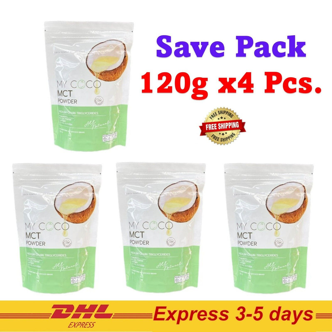 4x My coco MCT Powder Weight Management Reduce Fat Easy to Eat Delicious Taste