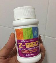 Load image into Gallery viewer, Z-BEC Multivitamins High Potency Formula For Adults Health Sleep Aid 60 Tablets
