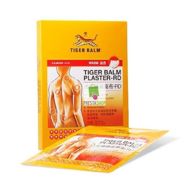 Tiger Balm Patch Plaster Warm Pain Size 10x14 cm 2 Sheets Thailand Product