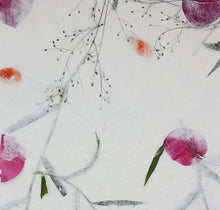 Load image into Gallery viewer, 20 Sheets White Mulberry Flowers Paper Leaves For Craft Roses Thick Heavyweight