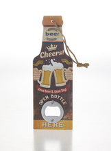Load image into Gallery viewer, Opener Beer Bottle Figured Wood Vintage Idea Hang Collectibles Drink Accessories