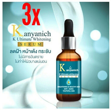 3X Skin Whitening Serum Ultimate Whitening Restoration Reduce Dull Freckles Face