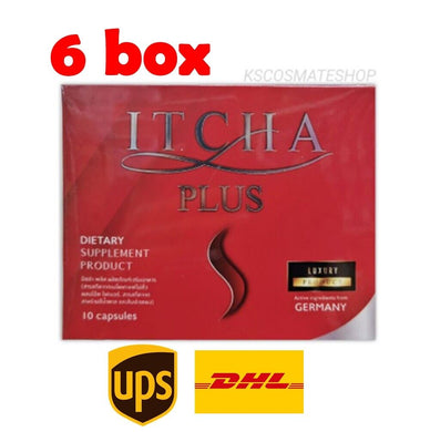 6 BOX ITCHA Plus Dietary Supplement Product Weight Control Bright burn fat fast