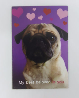 My Best Beloved funny joke pic Design Vintage Poster Magnet Fridge Collectible