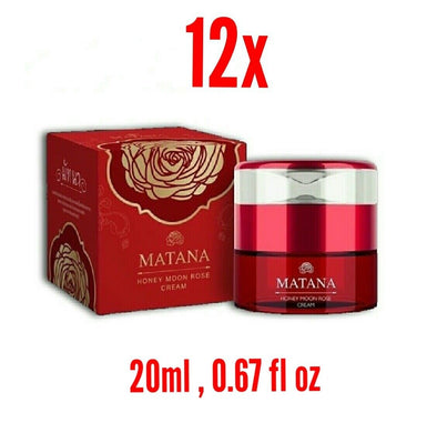 12x Honey Moon Rose Cream Antiaging Restores Youthful Radiant Whitening Face Ski
