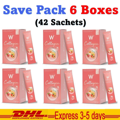 6x W Collagen Antioxidants Radiant Beauty Soft Aura Skin Sugar Free Low Calorie