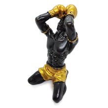 Load image into Gallery viewer, Vintage Resin Paint Statue Muay Thai Gift Boxing Figure Sculpture Decor Souvenir
