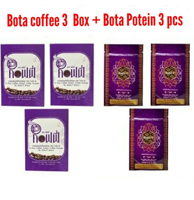 3 Set BOTA P Protein Mixed Pea & Coffee Slim Accelerate Fat Burn Weight Control