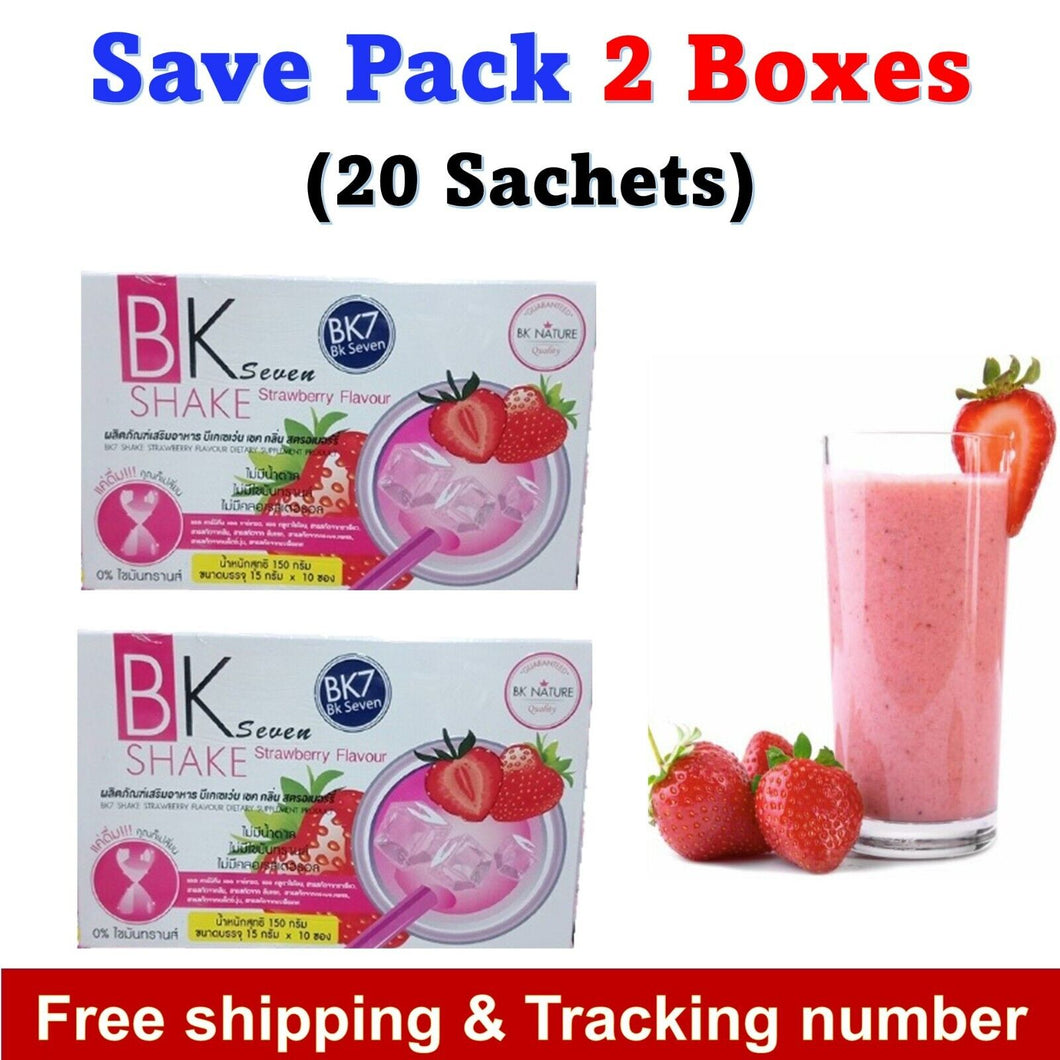2x BK7 Shake Fast Weight Loss Diet Idol Slimming Drink Lost Burn Fat Sugar Free
