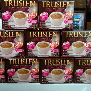 4 x Truslen Plus Collagen Sugar Free Instant Coffee Diet Slimming Shape Drink