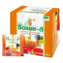 Load image into Gallery viewer, 20 sachets Royal-D Vit C Electrolyte Instant Electrolyte Beverage Orange Flavore