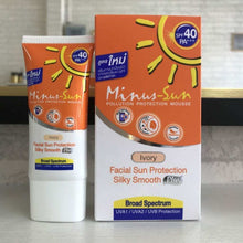 Load image into Gallery viewer, 24 x Minus-Sun Ivory Facial Sun Protection SPF40 PA+++ 30g DHL