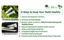 Load image into Gallery viewer, 6x Teeth Whitening Sensitive Teeth Herbal Clove Toothpaste Travel Size Lot 2.8oz