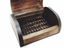 Load image into Gallery viewer, Elephant twin Box Wood chest Hand Craft weave shaped wicker 3D attractive gift