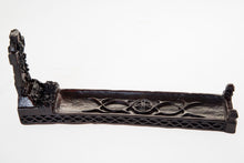 Load image into Gallery viewer, Carved Holder Stencil Resin Aroma Joss Stick Incense Antique Decor Collectibles