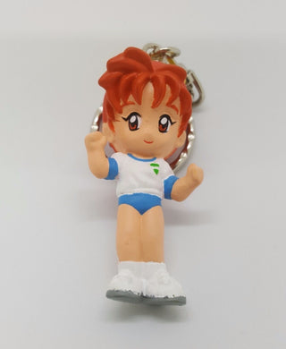 NAOMI mino doll Cute Girll Sport Day School Keyring Key Chain Gift Red Hair