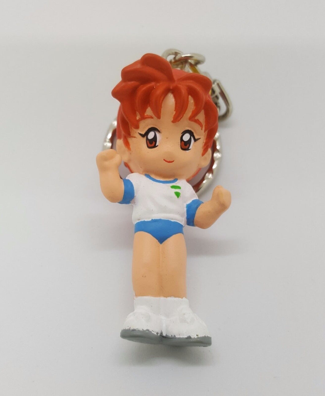 NAOMI mino doll Cute Girll Sport Day School Keyring Key Chain Gift Red Hair
