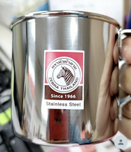 Load image into Gallery viewer, 2x250ml Drinking Water Mug Thai Zebra Brand Kitchenware Silver Stainless Steel