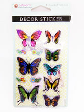 Load image into Gallery viewer, Butterfly 3D V.2 Decor Sticker Funny Label Beauty Cute Crafts &amp; Scrapbooking