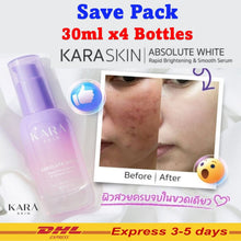 Load image into Gallery viewer, 4x KARA Skin Serum Absolute Rapid Radiant Smooth Soft Aura Radiant Skin 30ml