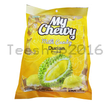Load image into Gallery viewer, CHEWY CANDY BOTTLE MIX 5 FLAVORS 120 TTOFFEE HAOLIYUAN BRAND THAI DESSERT