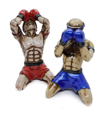 Load image into Gallery viewer, Vintage Resin Paint Statue Muay Thai Gift Boxing Figure Sculpture Decor Souvenir