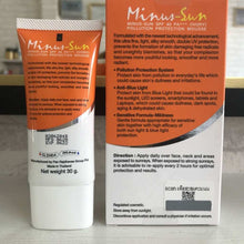 Load image into Gallery viewer, 24 x Minus-Sun Ivory Facial Sun Protection SPF40 PA+++ 30g DHL