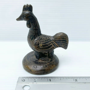 Opium Weight RARE Antique Bronze Chicken Weights Collectible Rare item DHL